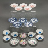 (LOT OF 20) CHINESE PROCELAIN
