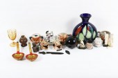 LOT OF 20 DECORATIVE OBJECTS: