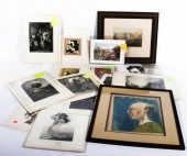 LOT OF 20 FINE ART PRINTS: DEN
