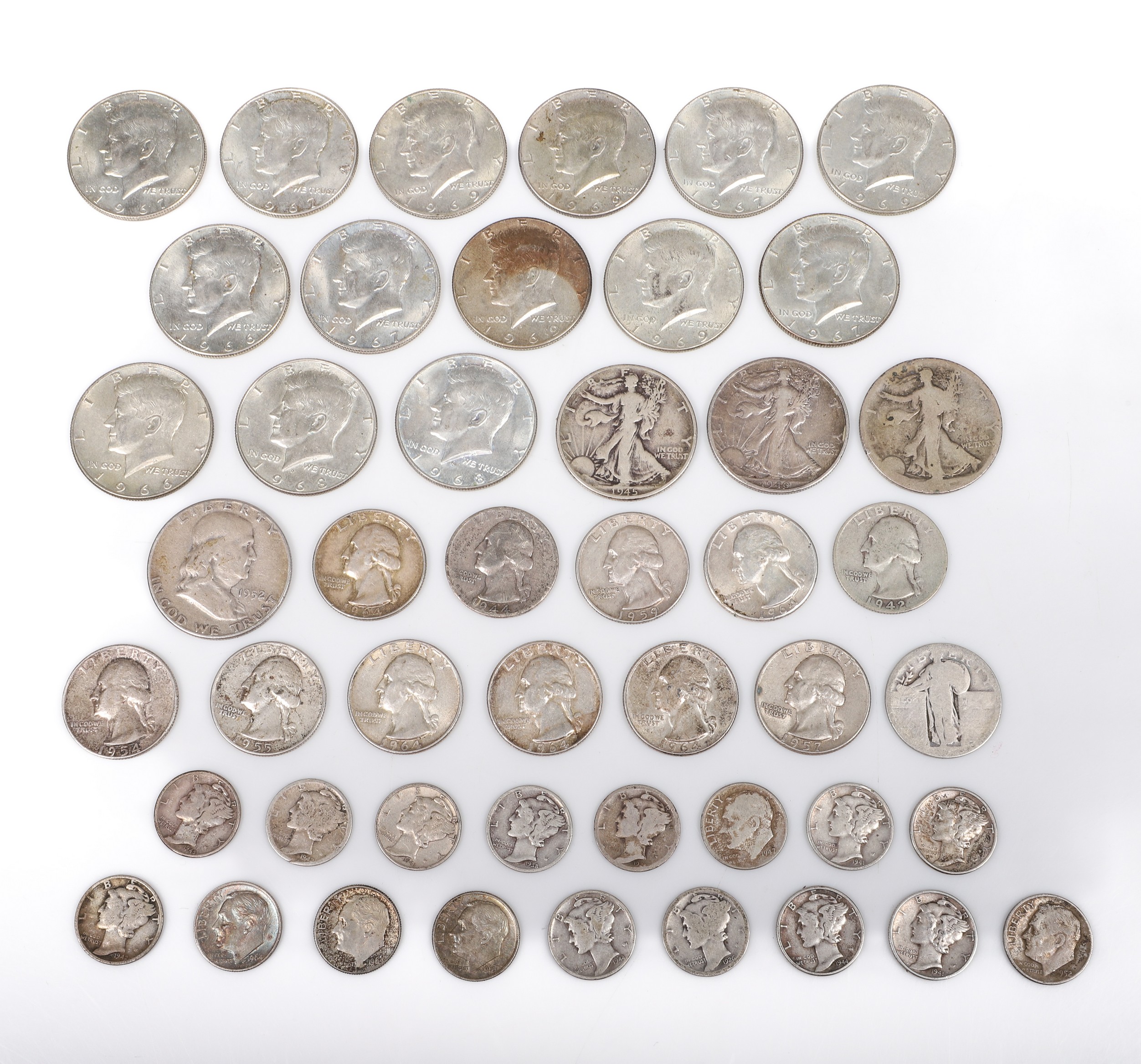 Lot of 20th C American 40 and 90