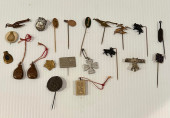 LOT OF 21 ANTIQUE 19TH CENTURY