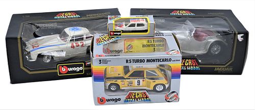 LOT OF 21 BURAGO DIECAST METAL