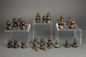 (LOT OF 22) CHINESE BRONZE OR