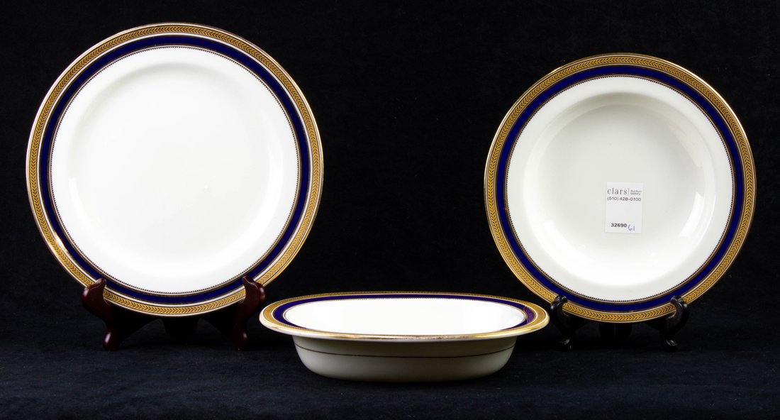 (LOT OF 23) CAULDON PORCELAIN
