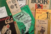 LOT OF 23 VINTAGE BOOKS AND PA