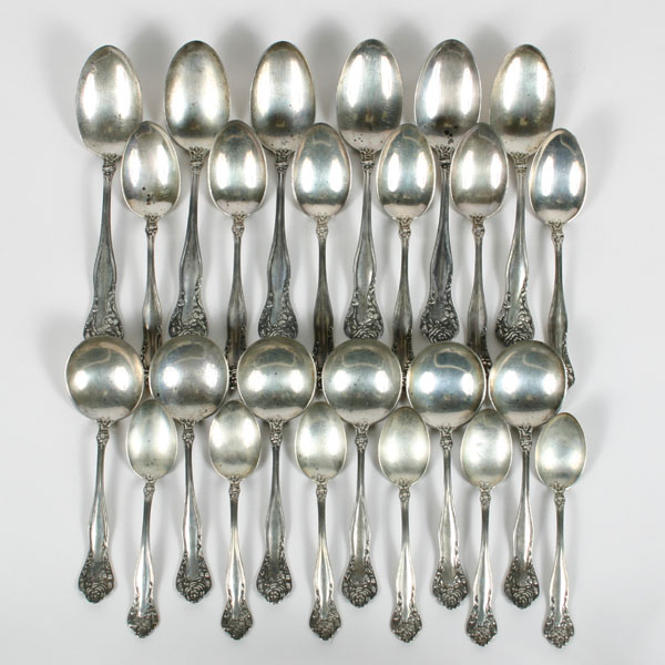 Lot of 24 International sterling