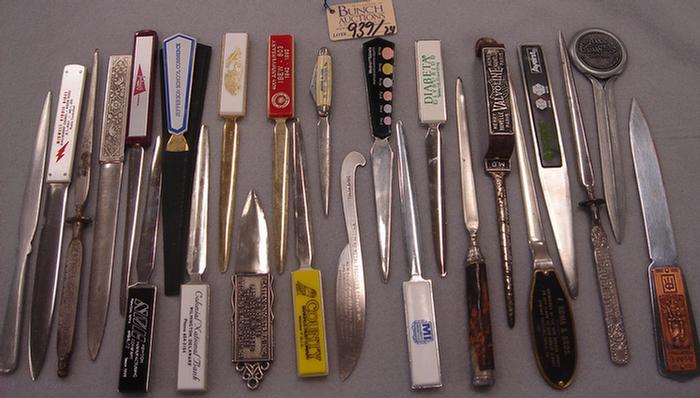 Lot of 24 vintage metal advertising