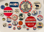 LOT OF 25 VINTAGE 1960S CAMPAI