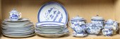 (LOT OF 27) CHINESE CANTON BLU