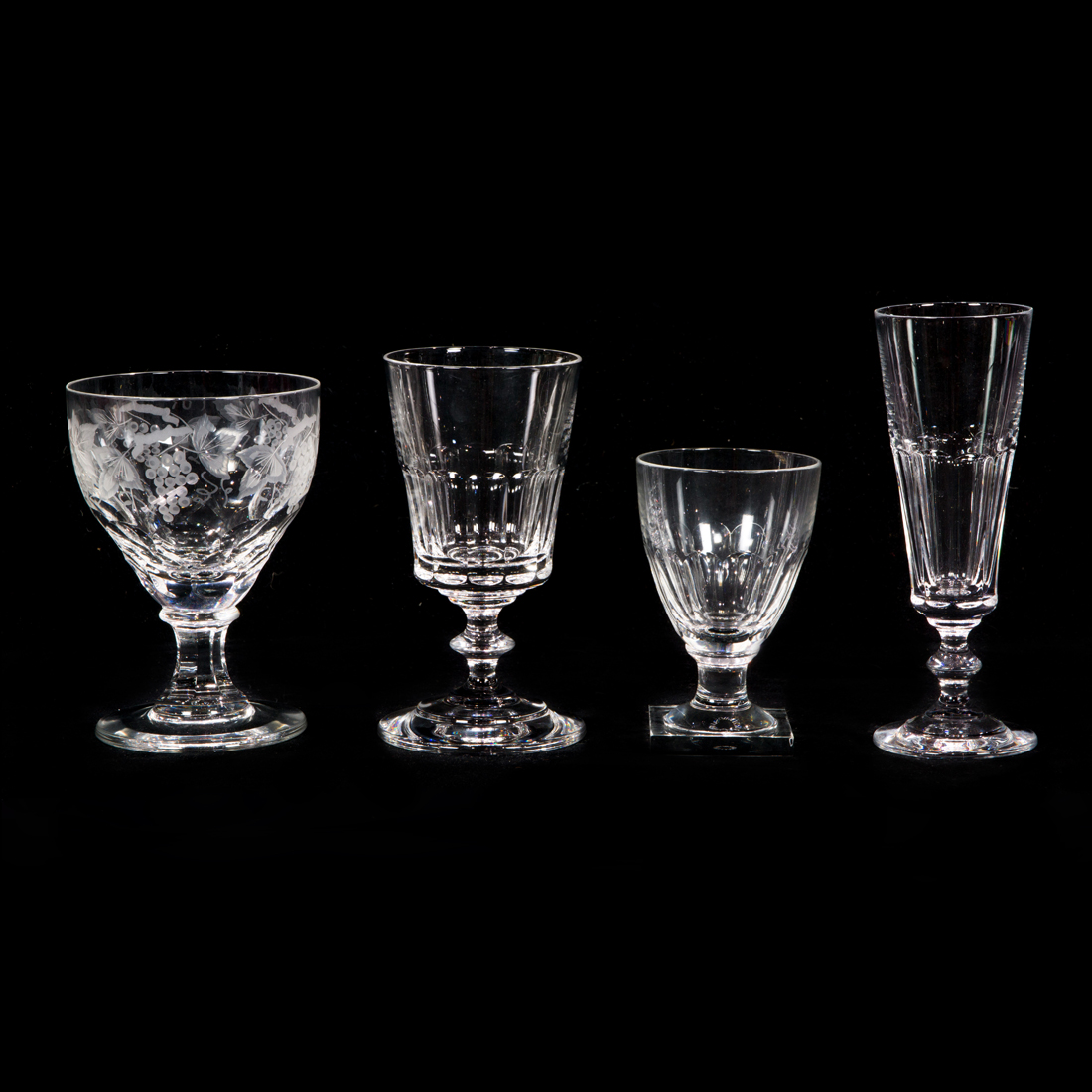 (LOT OF 27) WILLIAM YEOWARD CRYSTAL
