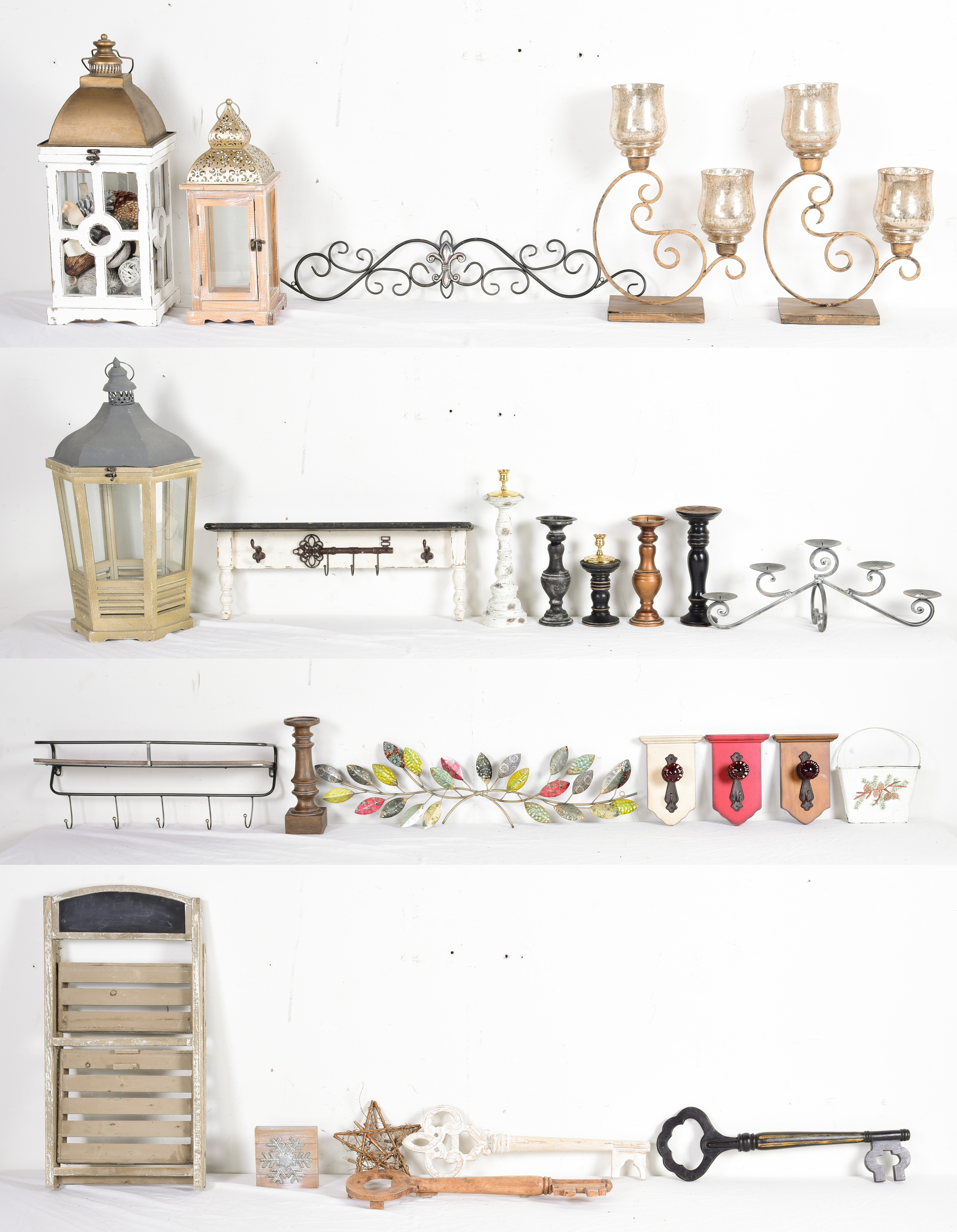 Lot of (28) pcs decorative