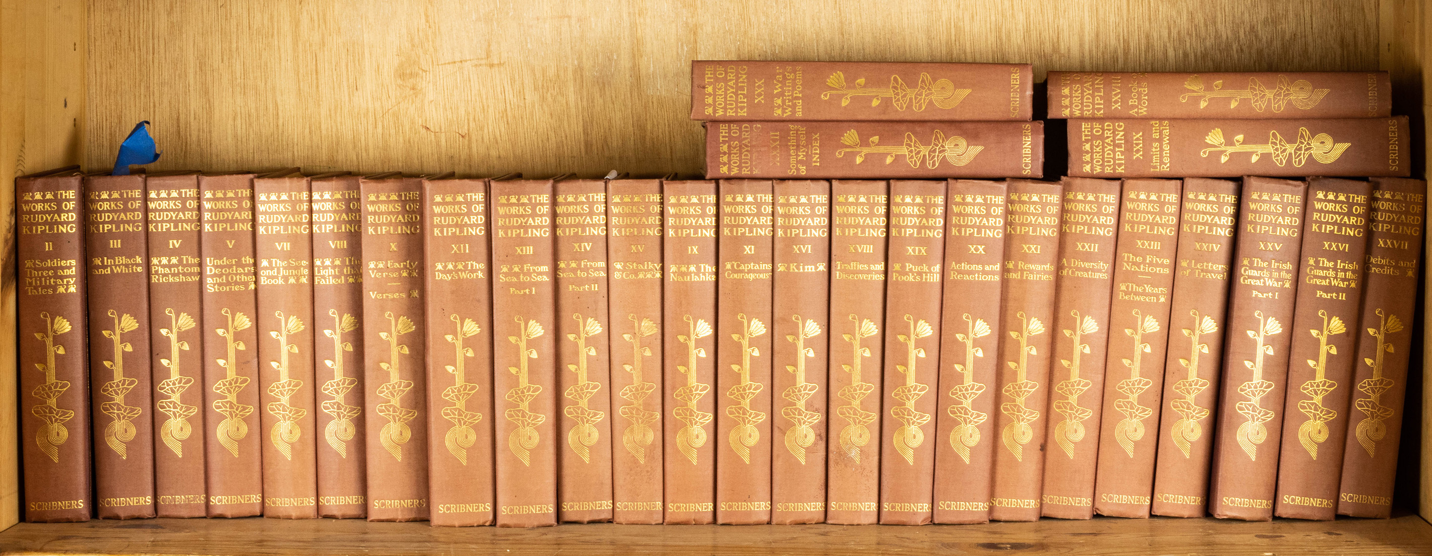 (LOT OF 28) RUDYARD KIPLING, THE