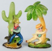 Lot of 2:Cast Iron Cowboy & Dr