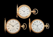 LOT OF 3: 14K GOLD AMERICAN HI