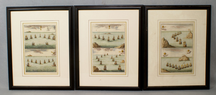 Lot of 3 17th century French
