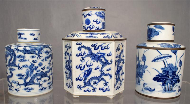 Lot of 3 19/20th c Chinese