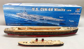 LOT OF 3 - 1975 NIMITZ - 1/350