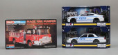 LOT OF 3 - 2 DARON NYPD CARS/F