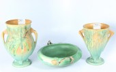 (LOT OF 3) 2 ROSEVILLE SPANISH