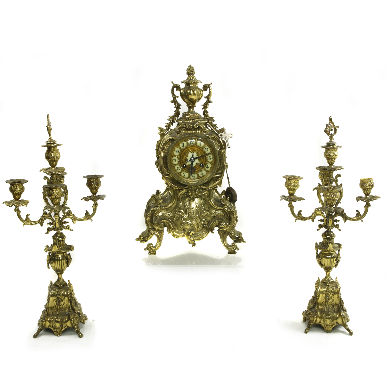 (LOT OF 3) A FRENCH LOUIS XV