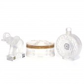 (LOT OF 3) A GROUP OF LALIQUE