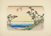 (LOT OF 3) AFTER UTAGAWA HIROS
