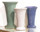 (LOT OF 3) AMERICAN GLAZED POT