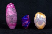 (LOT OF 3) AMERICAN STUDIO GLA