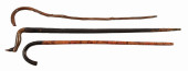 LOT OF 3: ANTIQUE WALKING STIC