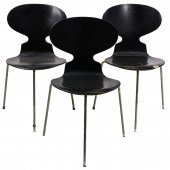 (LOT OF 3) ARNE JACOBSEN FOR F