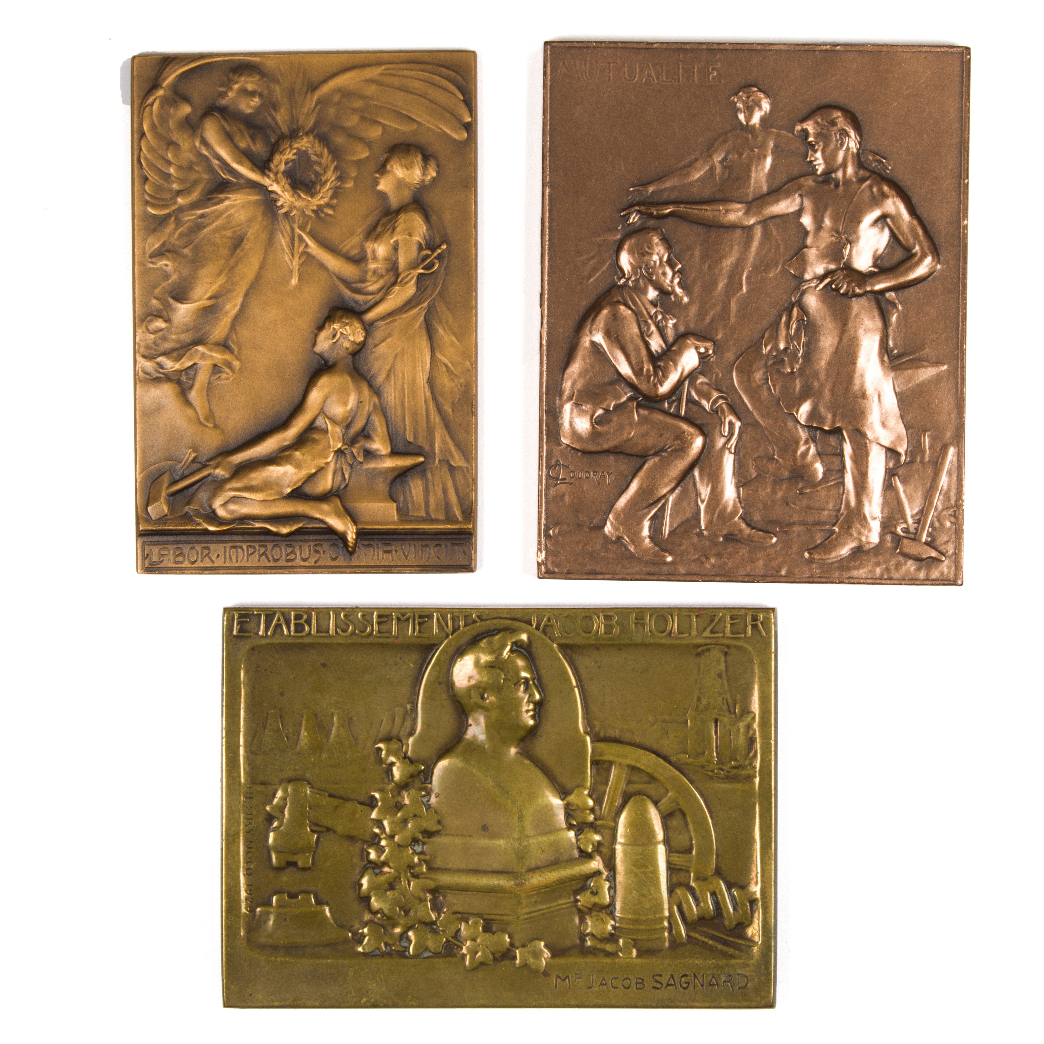 (LOT OF 3) ART NOUVEAU/ART DECO