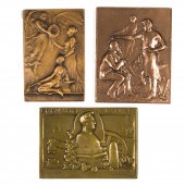 (LOT OF 3) ART NOUVEAU/ART DEC