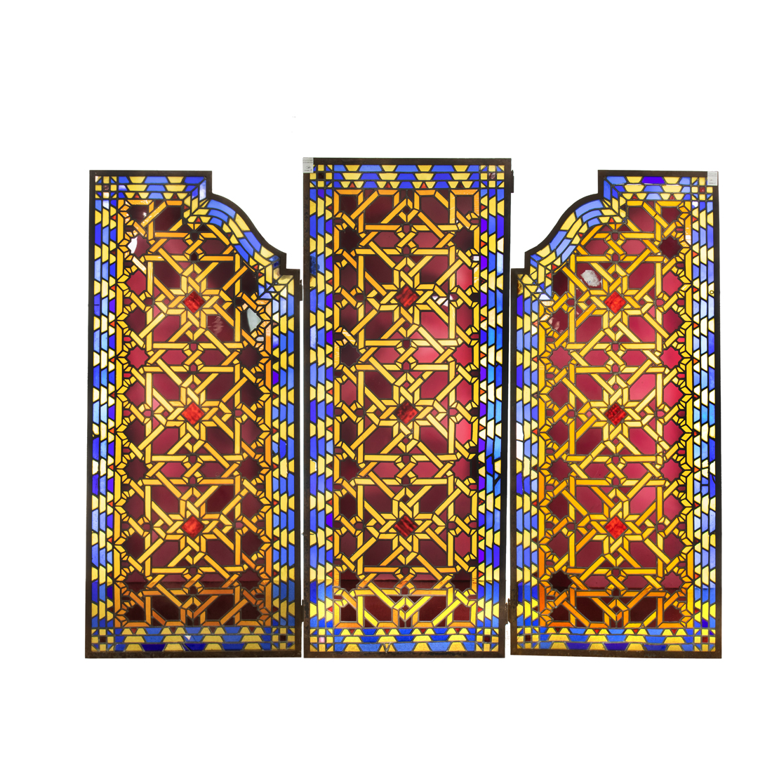 (LOT OF 3) ARTS AND CRAFTS STYLE