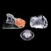 (LOT OF 3) ASSEMBLED GROUP OF