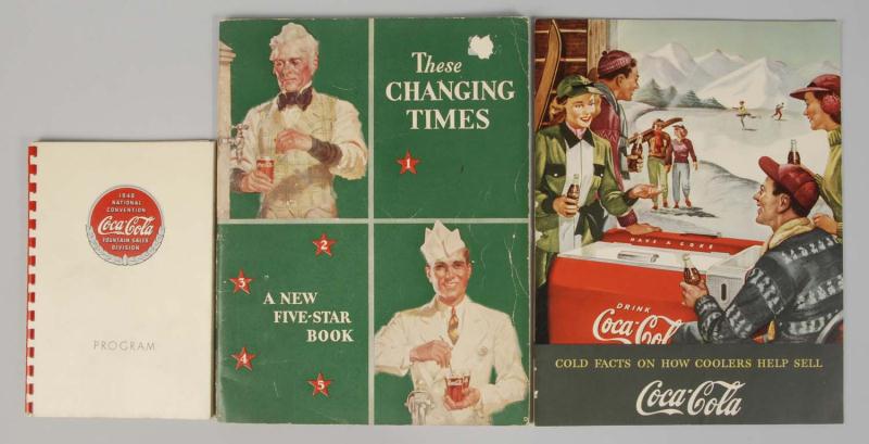 Lot of 3: Assorted Coca-Cola