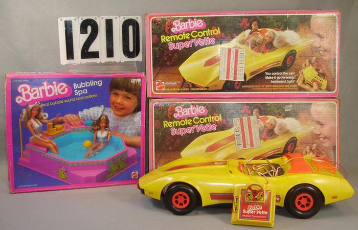 Lot of 3 Barbie related items to