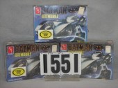 Lot of 3 Batman Batmobile 1/25