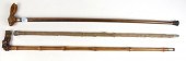 (LOT OF 3) CANES OR WALKING ST