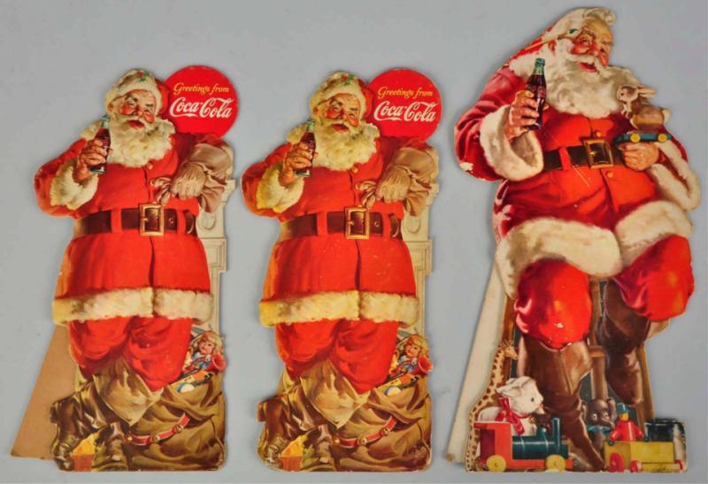 Lot of 3: Cardboard Coca-Cola