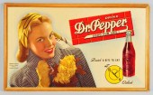 Lot of 3: Cardboard Dr. Pepper