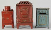 Lot of 3: Cast Iron Still Bank