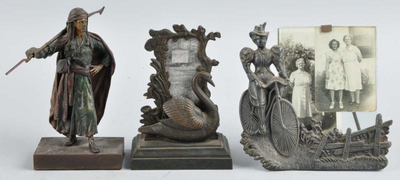 Lot of 3: Cast Iron & Bronze