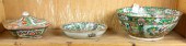 (LOT OF 3) CHINESE CANTON ROSE
