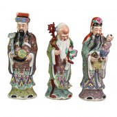 (LOT OF 3) CHINESE FAMILLE ROS
