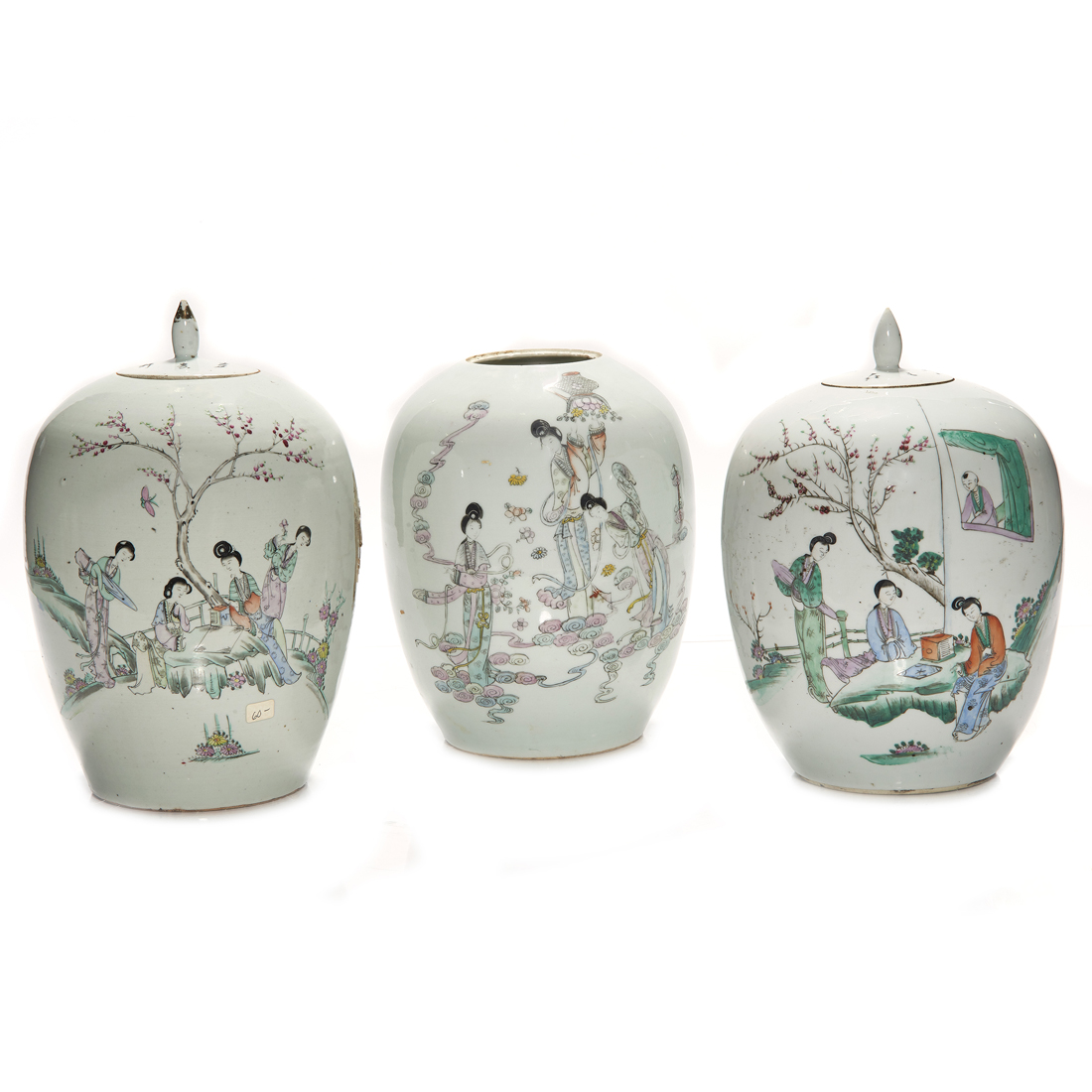 (LOT OF 3) CHINESE FAMILLE ROSE