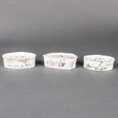 (LOT OF 3) CHINESE FAMILLE ROS