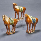 (LOT OF 3) CHINESE TANG SANCAI