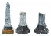 (LOT OF 3) CLASSICAL STYLE MAR
