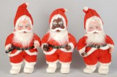 Lot of 3: Coca-Cola Santas. <b