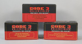 LOT OF 3 - CODE 3 PRESERVE THE